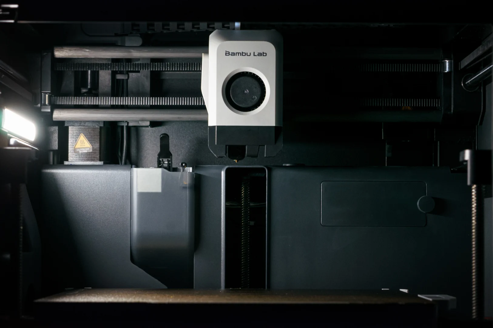 Intérieur imprimante BambuLab P1S